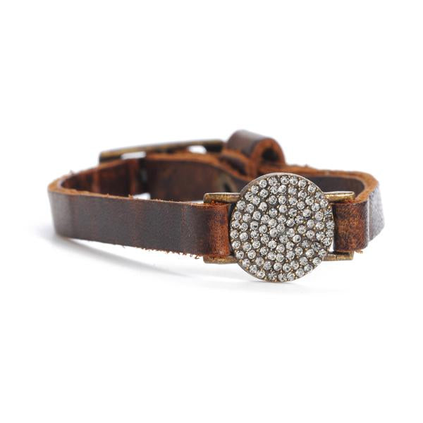 Rebel Designs skinny leather bracelet