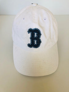 Baseball Cap including Swarovsky Crystals-White