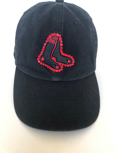 Baseball Cap including Swarovsky Crystals-Blk