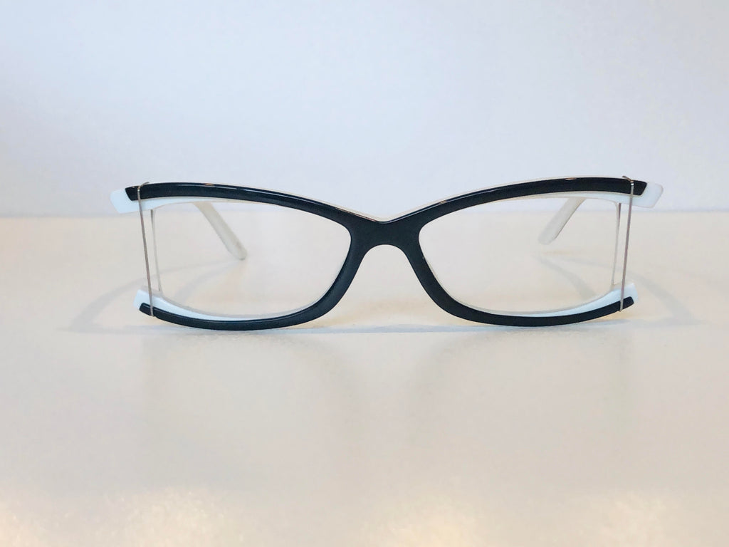 Frost Star Acetate Eyewear/Blk &White